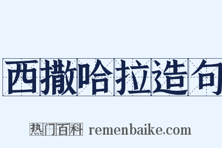 西撒哈拉造句是什么意思的图片